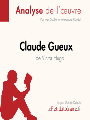 cover image of Claude Gueux de Victor Hugo (Analyse de l'oeuvre)